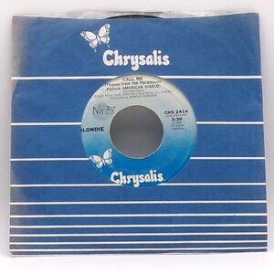 Call Me by Blondie 45 Record